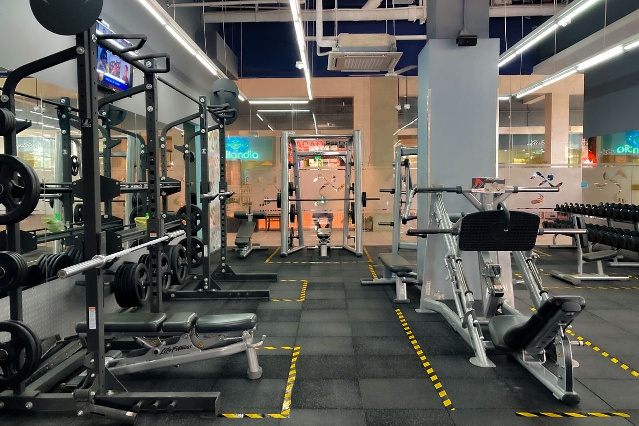 FORGE strength training area
